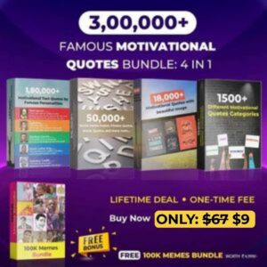 4 in 1 Motivational Quotes + Meme Post Collection