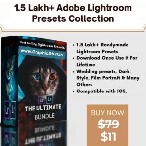 1.5 Lakh+ LightRoom Presets for Mobile & Pc