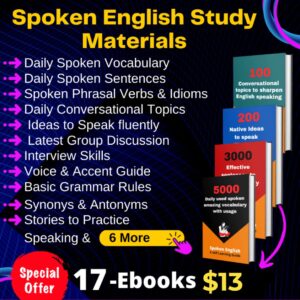 Spoken English Learning Ebooks